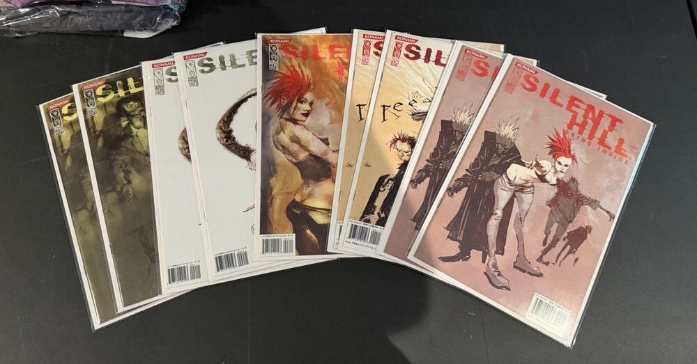 Silent Hill Dying Inside #1-5 Complete Run 9 Books IDW 2004 Konami Horror Lot
